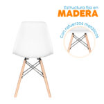 Set X 3 Silla Diseño Eames - Imagen 3