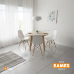 Set X 3 Silla Diseño Eames - Imagen 5