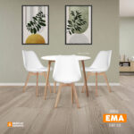 Set X 3 Silla de diseño Ema Tpz - Imagen 5