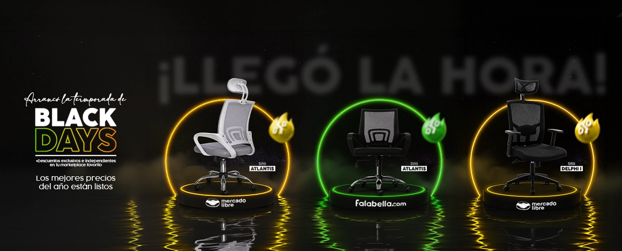 Sillas de Oficina y Sillas de Hogar para mejorar la funcionalidad y estilo de tus espacios.